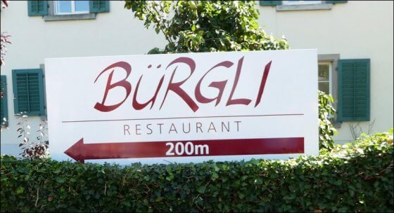 restaurant-buergli-aluminium-schild
